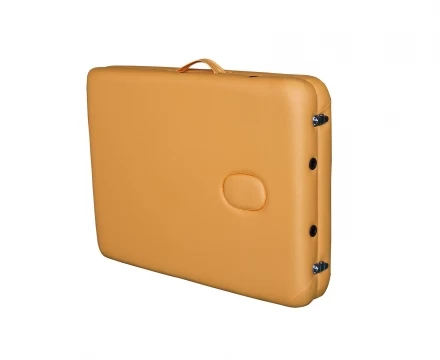 Массажный стол DFC NIRVANA, Elegant LUXE, 186х70х4 см, алюм. ножки, цвет горчичный (Mustard), фото 7