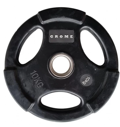 Диск GROME WP074 BLACK-10 кг, фото 1