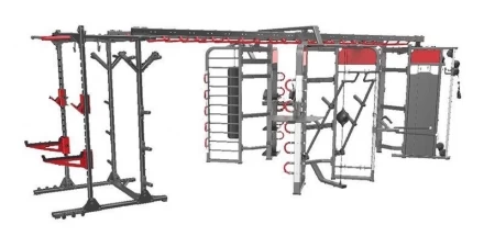 360H Рама DHZ для функциональных тренировок. Габарит 6800x3500x2560, фото 2