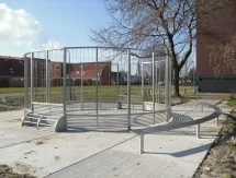 Ринг для панны высокий из нерж.стали