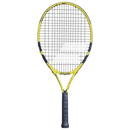 Ракетка б/т дет. BABOLAT Nadal 23 Gr00, арт.140248, для 7-8 лет, алюминий, со струнами,черно-желтый, фото 1