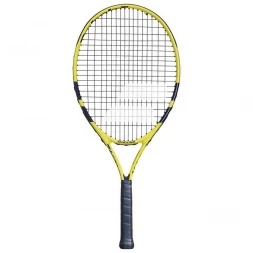 Ракетка б/т дет. BABOLAT Nadal 25 Gr0, арт.140249, для 9-10 лет, алюминий, со струнами,черно-желт