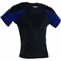 Защита плеч для регби &quot;MITRE Academy&quot; арт.T21814MBE4-XL, р.XL, полиэстер, спандекс, EVA,черно-синий