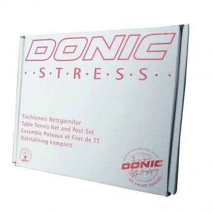 Сетка н/т Donic STRESS серый с синим, фото 2