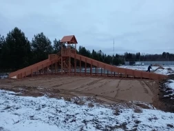 Зимняя горка Савушка Зима 10, фото 9
