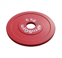 Диск стальной «Powerlifting» с полимерным покрытием, 5кг ДПЛ-5 , фото 2