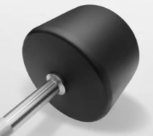 BRONZE GYM BG-PA-BB-S15 Штанга обрезиненная прямая 15 кг