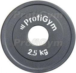 Диск стальной «Powerlifting» с полимерным покрытием, 2,5 кг ДПЛ-2,5 , фото 1