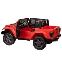 Электромобиль Jeep Rubicon 6768R красный