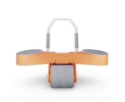 Тренажёр для пресса AB Roller SND оранжевый с ковриком 45 х 30 x 3.5 cм, фото 10