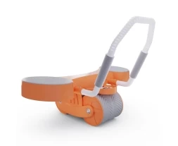 Тренажёр для пресса AB Roller SND оранжевый с ковриком 45 х 30 x 3.5 cм, фото 6