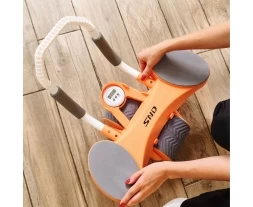 Тренажёр для пресса AB Roller SND оранжевый с ковриком 45 х 30 x 3.5 cм, фото 17