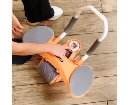 Тренажёр для пресса AB Roller SND оранжевый с ковриком 45 х 30 x 3.5 cм, фото 12