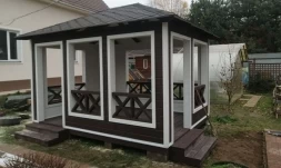 Прямоугольная беседка Аляска, фото 7