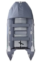 Gladiator D 450 AL PROFESSIONAL D Темно-серый моторная лодка ПВХ Алюминиевый пайол, фото 2