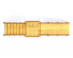 Зимняя деревянная горка TORUDA Север-2 (скат 3 м), фото 2