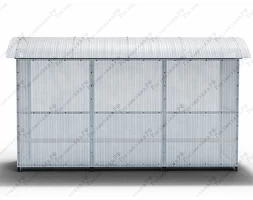 Автобусная остановка ОМ-20 4м, фото 4
