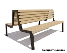 Парковая скамейка Магадан, Лиственница 2,5 м