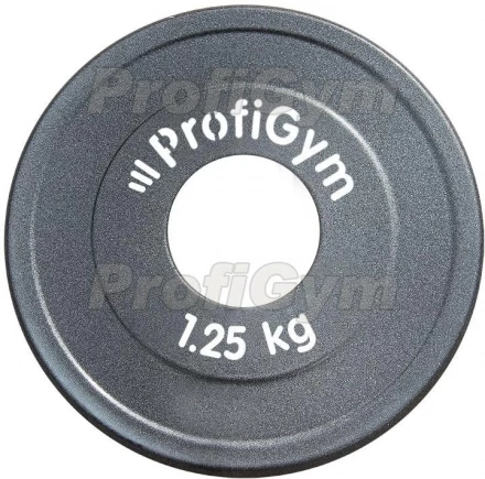 Диск стальной «Powerlifting» с полимерным покрытием, 1,25 кг ДПЛ-1,25, фото 1