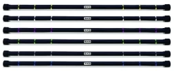 Бодибар 6 кг, белый. Aerofit AFBBD6