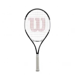 Ракетка б/т Wilson Roger Federer 25 Gr00,арт.WR028310U, для дет.9-10 лет, алюм., со струн, черно-бел
