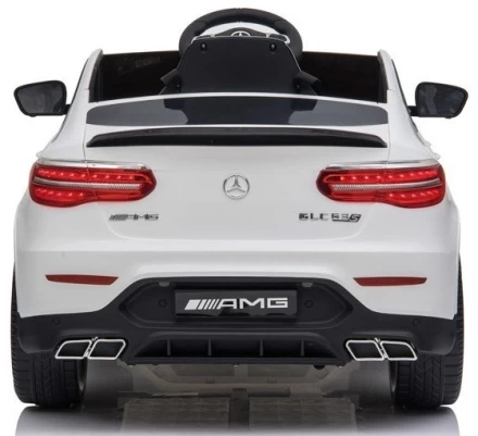 Электромобиль Mercedes-Benz GLC 63 AMG White 12V (полный привод, EVA) - QLS-5688, фото 5
