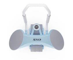 Тренажёр для пресса AB Roller SND голубой с ковриком 45 х 30 x 3.5 cм, фото 2