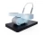 Тренажёр для пресса AB Roller SND голубой с ковриком 45 х 30 x 3.5 cм