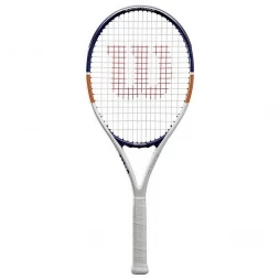 Ракетка б/т Wilson Roland Garros Elite 21, арт. WR029610H, для дет.5-6лет,алюм.,со струн, сине-оранж