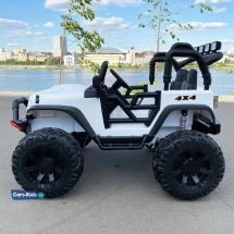 Электромобиль Jeep Wrangler JC666 белый