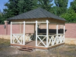 Квадратная беседка ЕВРОПА, фото 5