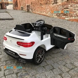 Электромобиль Mercedes Benz GLC63 AMG QLS-5688 белый, фото 9