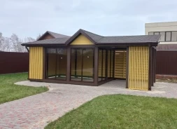 Закрытая беседка ШАЛЕ, фото 19