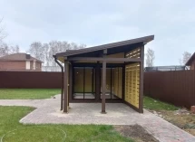 Закрытая беседка ШАЛЕ