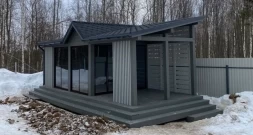 Закрытая беседка ШАЛЕ, фото 7