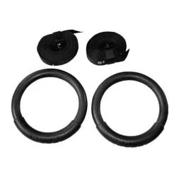 Гимнастические кольца с нейлоновыми ремнями First Place Rings, фото 1