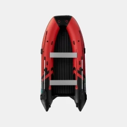 GLADIATOR E 380 PRO AIR Красно-черный моторная лодка ПВХ НДНД, фото 5