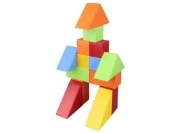 Набор из 10 геометрических фигур Pilsan Big Geometric Shapes (03-222-T), фото 2
