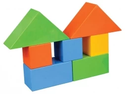 Набор из 10 геометрических фигур Pilsan Big Geometric Shapes (03-222-T), фото 3