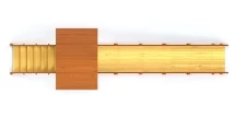 Зимняя горка Савушка Зима 5 (скат 5м)