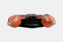 GLADIATOR E 380 PRO AIR Оранжево-темносерый моторная лодка ПВХ НДНД, фото 9
