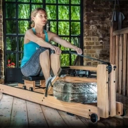 Гребной тренажер WATERROWER серии Natural с дисплеем 100 S4, фото 7
