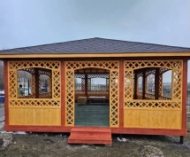 Квадратная беседка БОЛЬШАЯ АЗИЯ