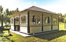 Квадратная беседка БОЛЬШАЯ АЗИЯ