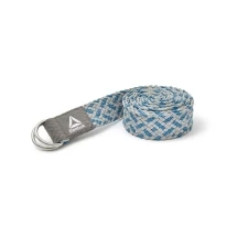 Ремень для йоги, премиум Reebok, изумрудный /серый, RAYG-10026