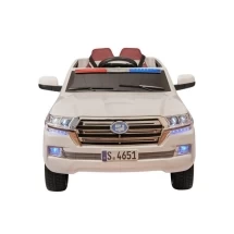 Электромобиль Land Cruiser Police YBH 4651 4WD белый