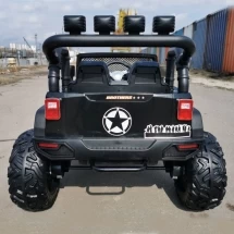 Электромобиль Jeep Wrangler JC666 черный