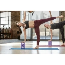 Кирпич для йоги с прорезями Reebok, фиолет., RAYG-10035PL