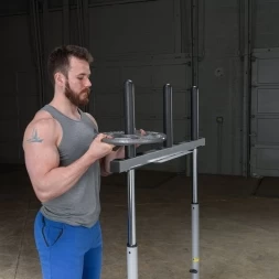 Жим ногами вертикальный Body-Solid PVLP156X на свободном весе, фото 10