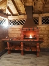 Печь Аристократ 704 Радиальный кирпич коричневый